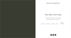 Desktop Screenshot of bloomingbelles.com